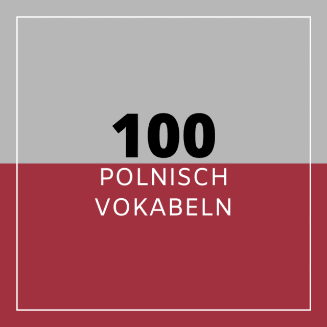 Polnisch Grundwortschatz